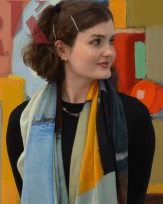 Vilhelm Lundstrøm - Nature morte (100 x 180 cm, 90% uld & 10% silke)