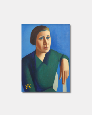 Vilhelm Lundstrøm - Dame i grønt (50 x 70 cm)